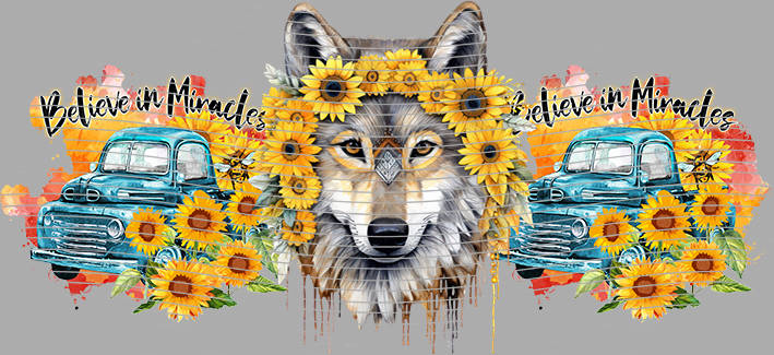 16oz Sunflower Girl-SU-47